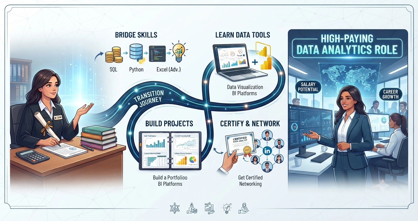  B.Com Degree into a High-Paying Data Analytics