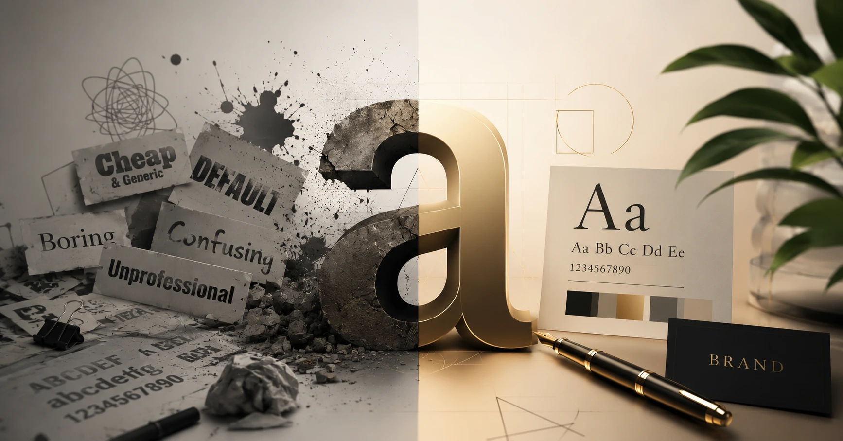 How Choosing the Wrong Font Can Ruin Your Brand Design